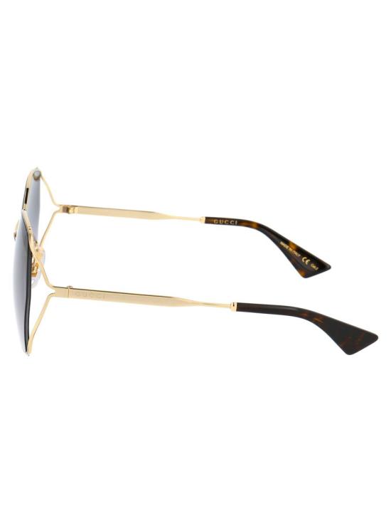 25FW 구찌 안경 GG0818SA 001 SUNGLASSES Gold - GUCCI