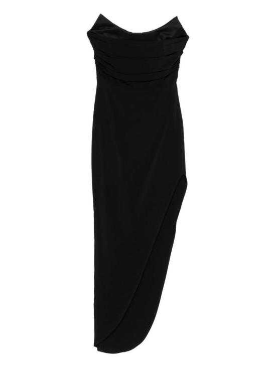 25FW 아멘쿠튀르 롱 원피스 AMW25507W25015009 Black