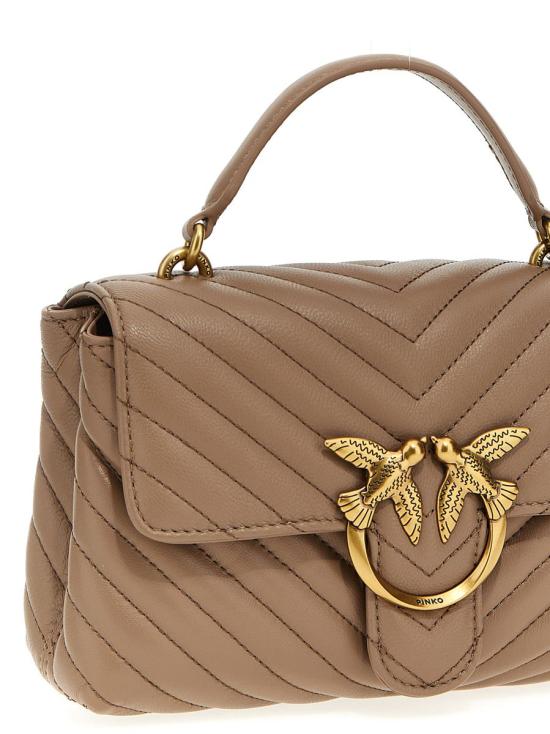  핑코 토트백 100044A0GKD01Q WHITE - PINKO