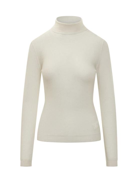 25FW 파비아나 필리피 스팽글 장식 울 스웨터  MAD215F068L557 0142 WHITE