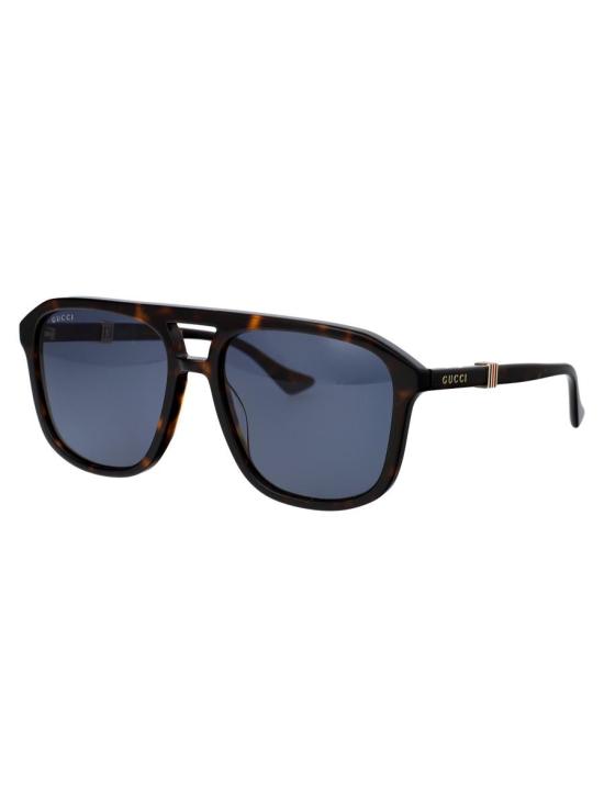 25FW 구찌 안경 GG1494S 002 SUNGLASSES 002 HAVANA HAVANA BLUE - GUCCI