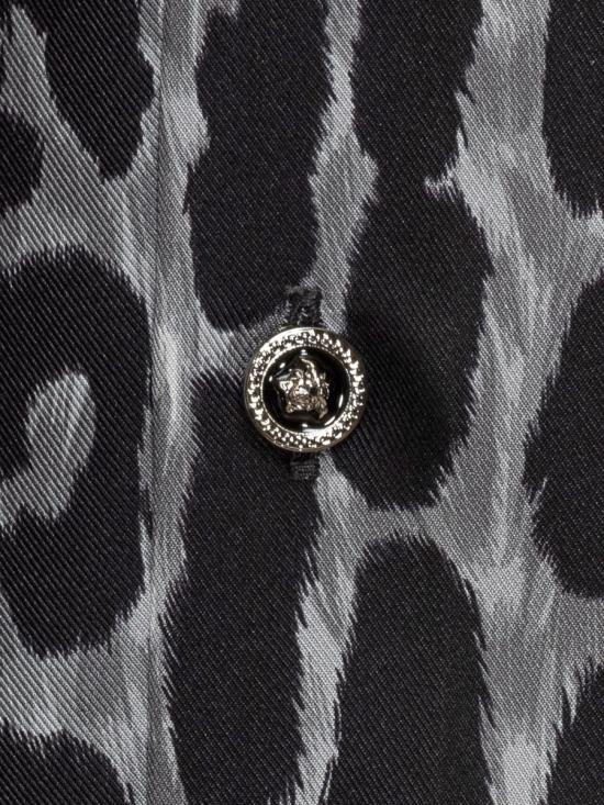 25FW 베르사체 긴팔 셔츠 10198861A15853 5E050 GREY - VERSACE