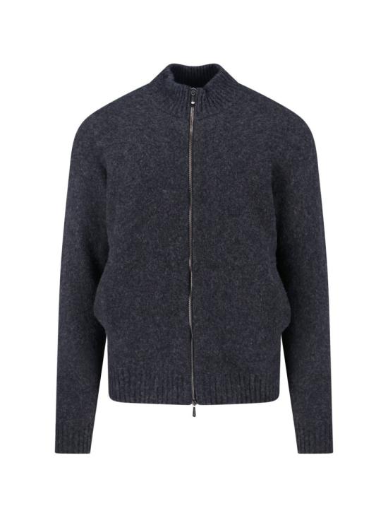 25FW 드루모어 집업 니트 D8W202GL680 GREY