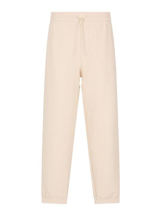 26SS 엠포리오 아르마니 스트레이트 팬츠 EM001106AF13700U1088 Cream