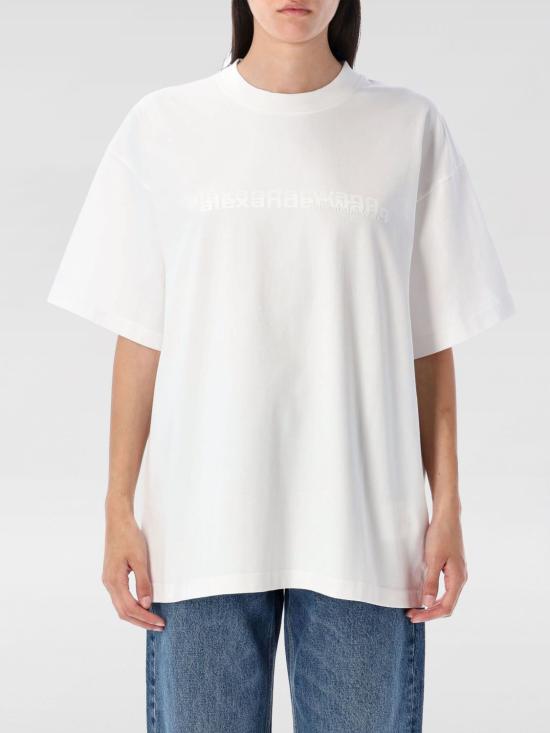 25FW 알렉산더 왕 반팔 티셔츠 UCC3251847 120 White