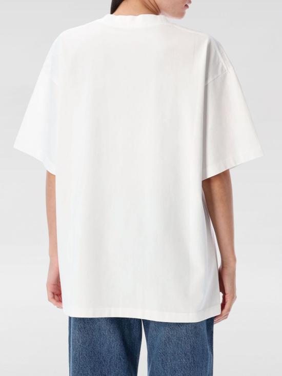 25FW 알렉산더 왕 반팔 티셔츠 UCC3251847 120 White - ALEXANDER WANG
