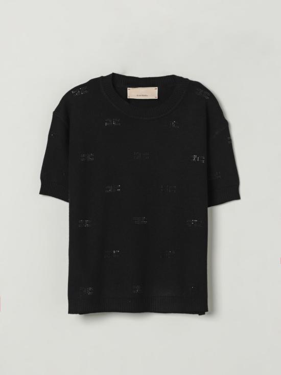 25FW [키즈] 엘리자베타프랜치 풀오버 EFMA169CFL060 N000 Black