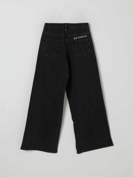 25FW [키즈] 발망 진 BX6B60D0004 930AG Black - BALMAIN