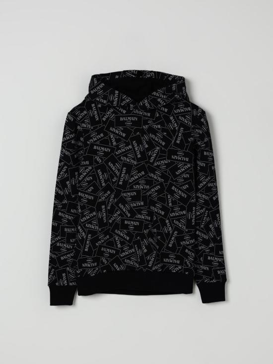 25FW [키즈] 발망 풀오버 BX4P60Z3331 930BC Black