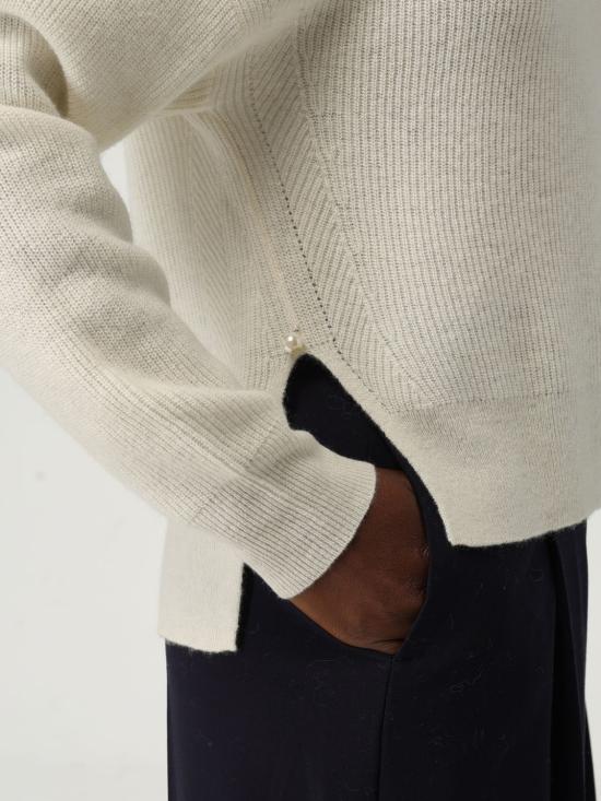 25FW 리우조 스웨터 CF5245MS019 X0256 White - LIU JO