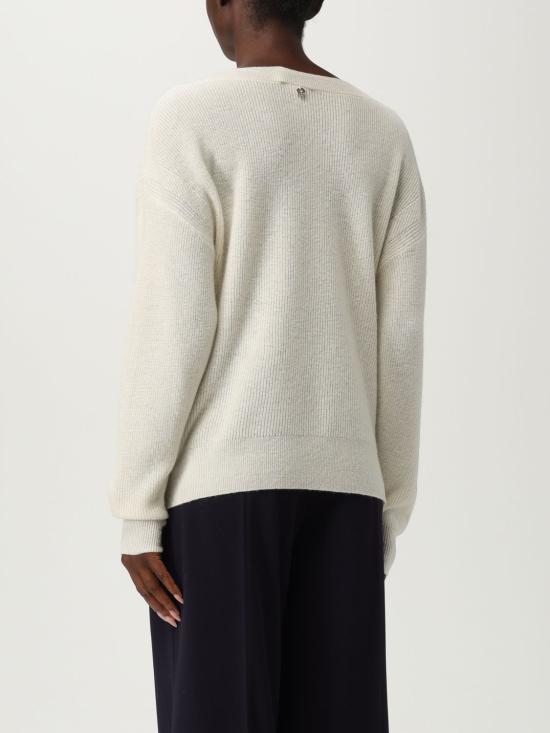 25FW 리우조 스웨터 CF5245MS019 X0256 White - LIU JO