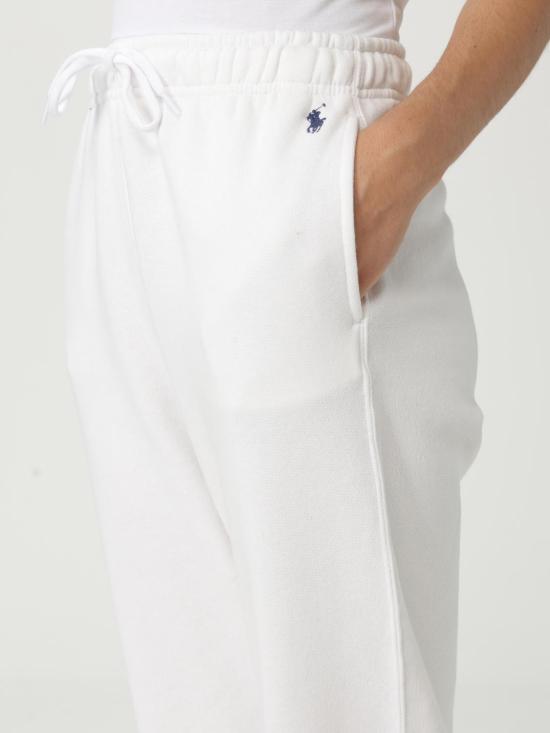 25FW 폴로 랄프로렌 트레이닝/조거 팬츠 211943009 001 White - POLO RALPH LAUREN