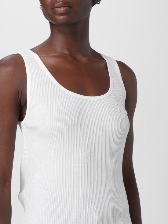 25FW 끌로에 민소매 티셔츠 CH25AJH12176 101 White - CHLOE