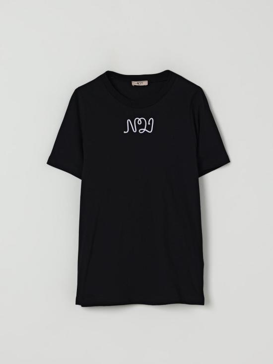 25FW [키즈] 누메로벤투노 티셔츠 N2105JN0153 0N900 Black
