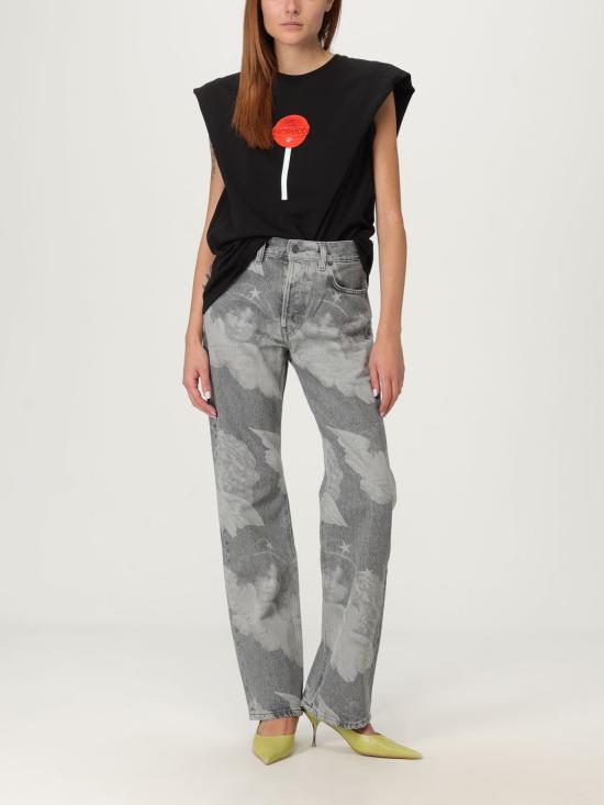 25FW 피오루찌 반팔 티셔츠 W02FPTSH103CJ01 BK02 Black - FIORUCCI