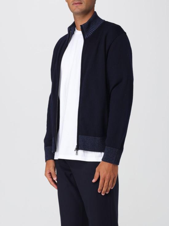 25FW 폴앤샤크 집업 니트 15311205 050 Blue - PAUL & SHARK