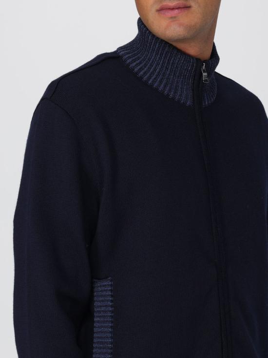 25FW 폴앤샤크 집업 니트 15311205 050 Blue - PAUL & SHARK