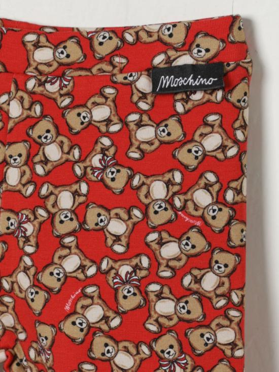 25FW [키즈] 모스키노 팬츠 MHP032LBB8E 84924 Red - MOSCHINO