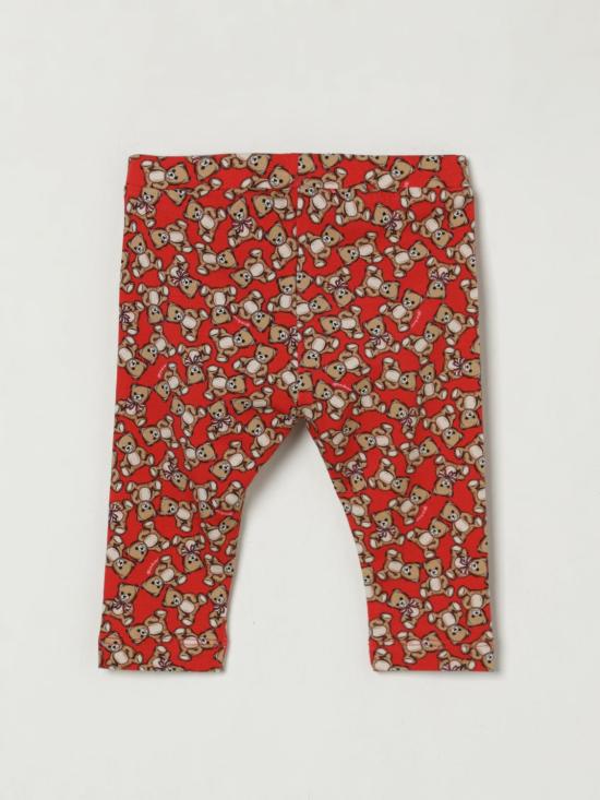 25FW [키즈] 모스키노 팬츠 MHP032LBB8E 84924 Red - MOSCHINO