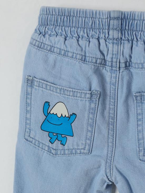 25FW [키즈] 스텔라 맥카트니 진 TX6520Z0522 606 Stone Washed - STELLA MCCARTNEY