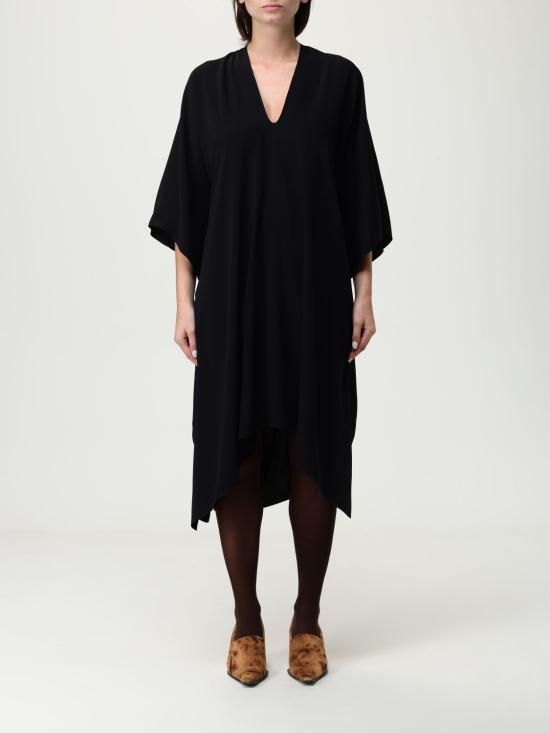 25FW MM6 메종마르지엘라 미디 원피스 S52DD0069S43455 900 Black