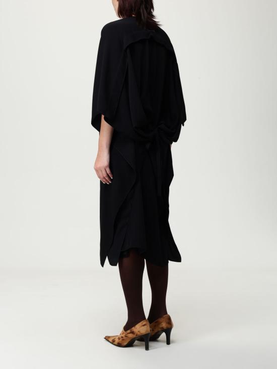 25FW MM6 메종마르지엘라 미디 원피스 S52DD0069S43455 900 Black - MM6 MAISON MARGIELA