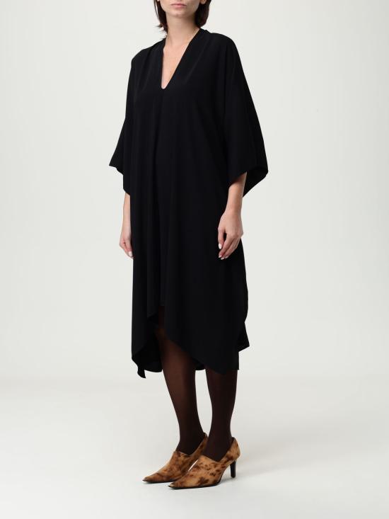 25FW MM6 메종마르지엘라 미디 원피스 S52DD0069S43455 900 Black - MM6 MAISON MARGIELA