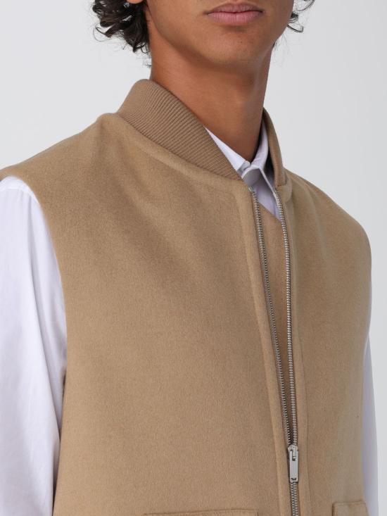 25FW 라르디니 베스트 AABYRNECN65602 300 Camel - LARDINI