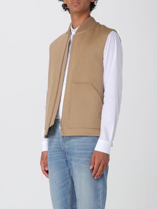 25FW 라르디니 베스트 AABYRNECN65602 300 Camel - LARDINI