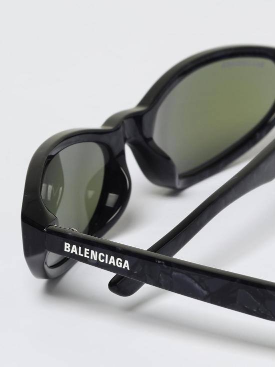26SS 발렌시아가 선글라스 BB0007S 011 Violet - BALENCIAGA