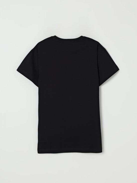 25FW [키즈] 모스키노 원피스 HAV0GLLAA46 60100 Black - MOSCHINO