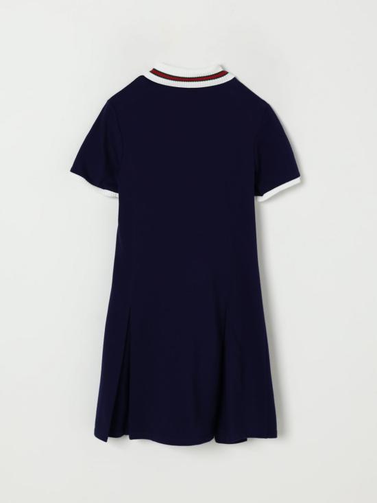 25FW [키즈] 구찌 원피스 828784XJHDT 4724 Blue - GUCCI