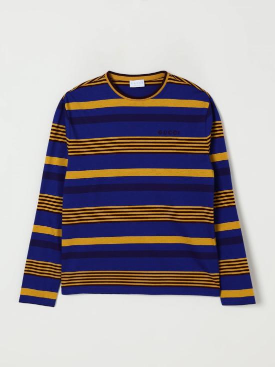 25FW [키즈] 구찌 티셔츠 825256XJHBJ 4447 Blue