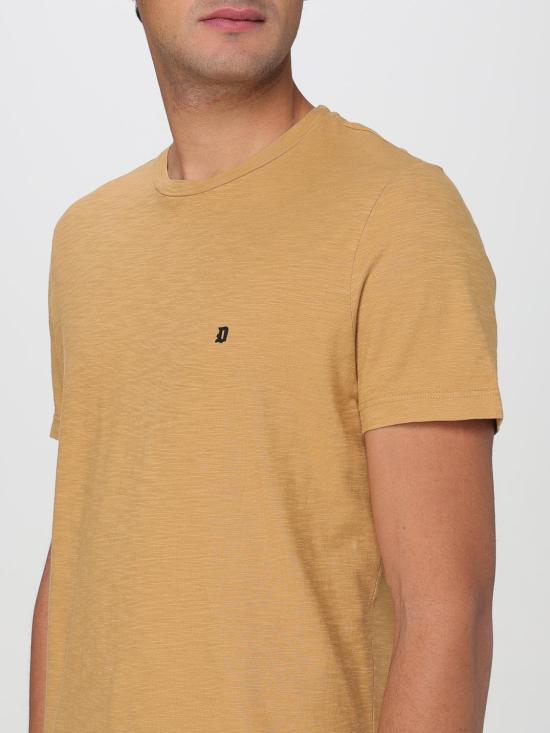25SS 돈답 반팔 티셔츠 US198JF0195UZL4 397 Biscuit - DONDUP