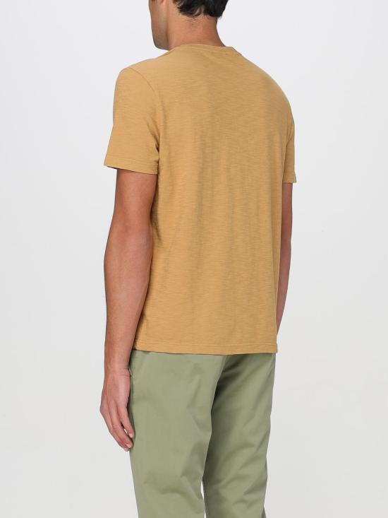 25SS 돈답 반팔 티셔츠 US198JF0195UZL4 397 Biscuit - DONDUP