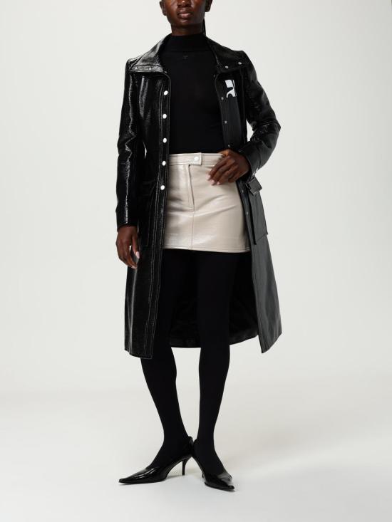 25FW 쿠레쥬 숏 스커트 PERCJU001VY0014 9100 Grey - COURREGES