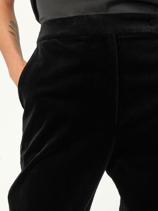 25FW 막스마라 스트레이트 팬츠 2521136231600 007 Black - MAX MARA