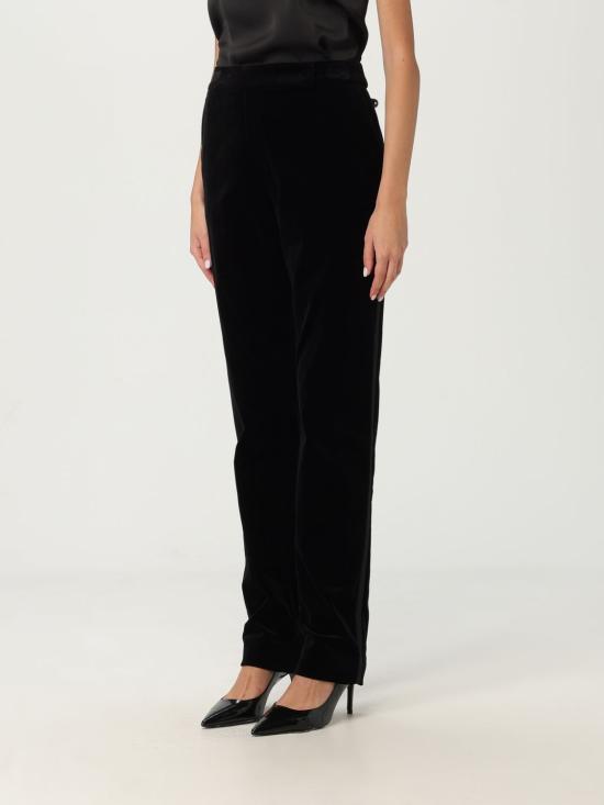 25FW 막스마라 스트레이트 팬츠 2521136231600 007 Black - MAX MARA