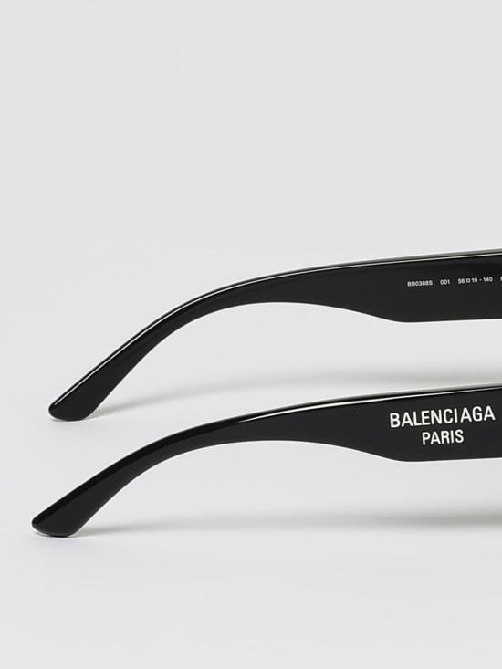 25FW 발렌시아가 선글라스 BB0388S 001 Black - BALENCIAGA