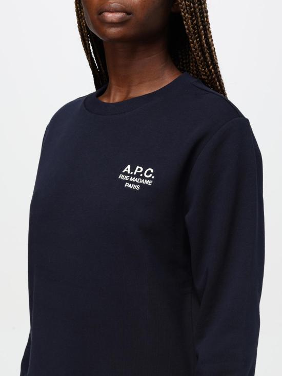 25FW 아페쎄 스웨터 COHBNF27915 TIQ Blue - A.P.C.