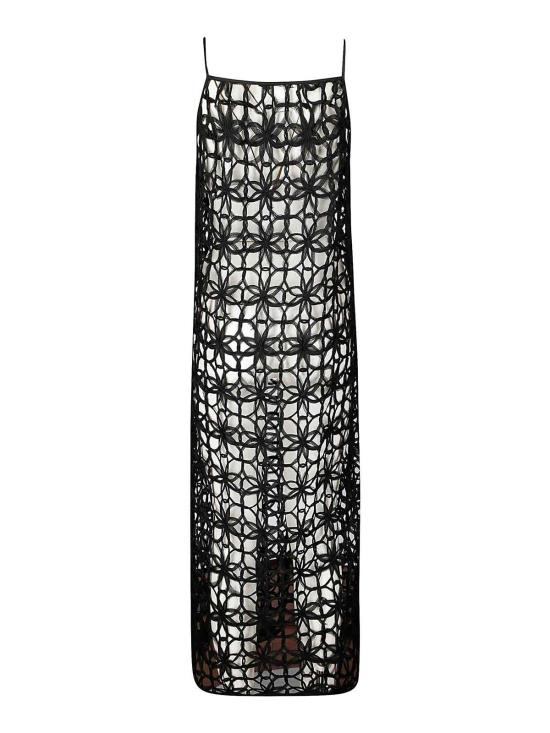 25SS 스테파노 모타리 롱 스커트 U62016 Black - STEFANO MORTARI