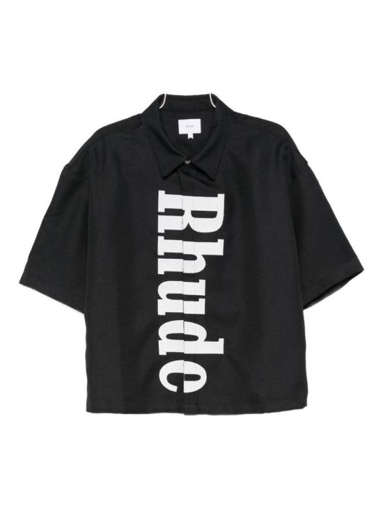 25FW 루드 반팔 셔츠 RHPF25SR01731 3028 Black