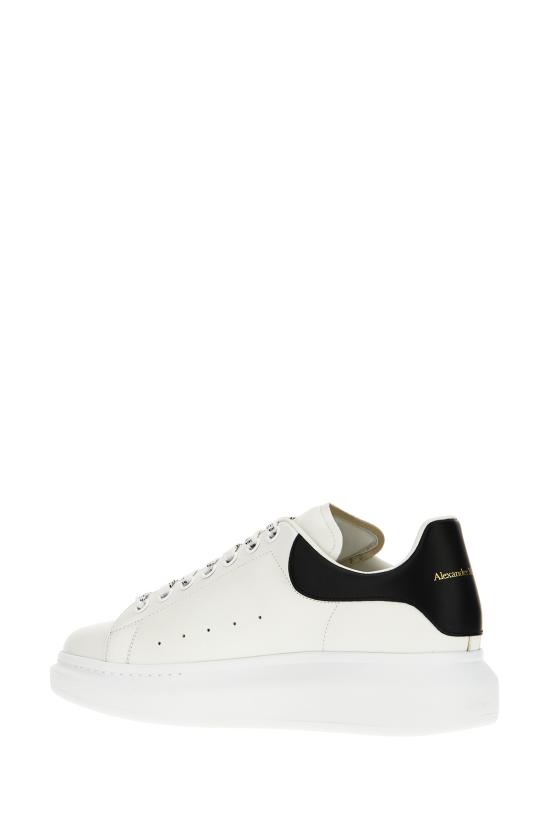 26FW 알렉산더 맥퀸 오버사이즈 드 스니커즈 553680WIAIG 9061 WHITE BLACK - ALEXANDER MCQUEEN