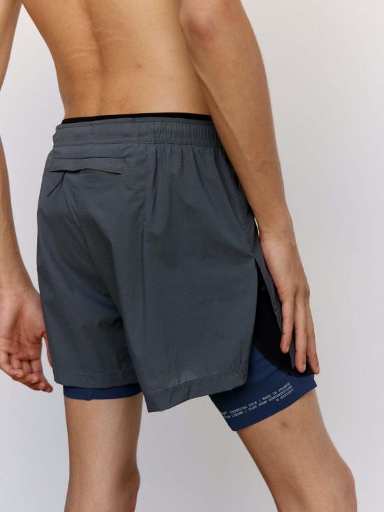  새티스파이 숏팬츠 Satisfy Stone Cordura Tech Silk 8인치 반바지 - SATISFY