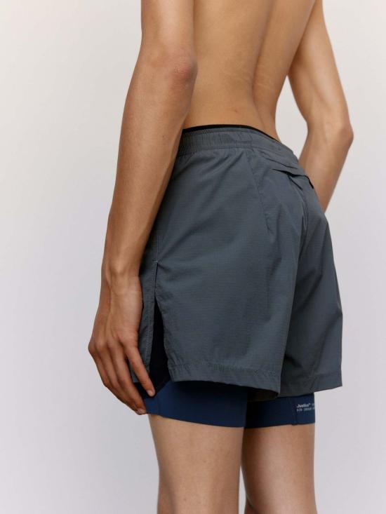  새티스파이 숏팬츠 Satisfy Stone Cordura Tech Silk 8인치 반바지 - SATISFY