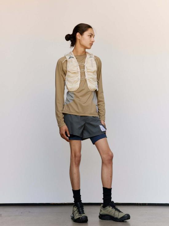  새티스파이 숏팬츠 Satisfy Stone Cordura Tech Silk 8인치 반바지 - SATISFY