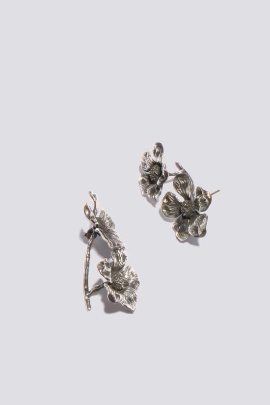  유한왕 이어링 플로럴 이어핀 - YUHAN WANG