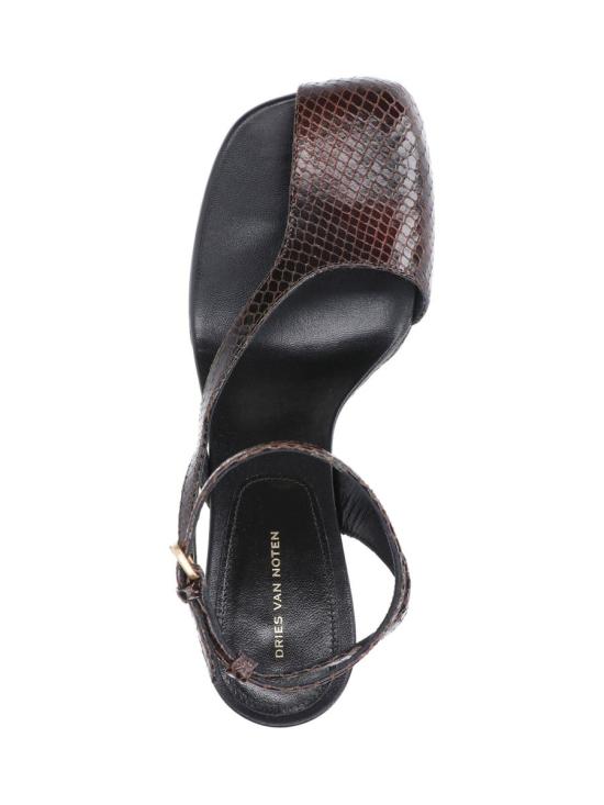 25FW 드리스 반 노튼 힐/펌프스 011714 350704 BROWN - DRIES VAN NOTEN