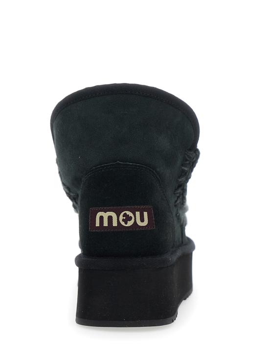 25FW 모우 부츠 MUFW681000ABKBK Black - MOU