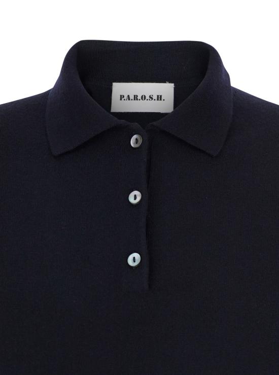 25FW 파로쉬 긴팔 티셔츠 D540899LIME25012 Blu - PAROSH